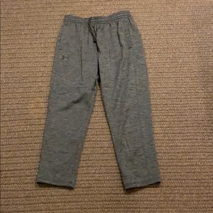 Gray Under Armor sweatpants
